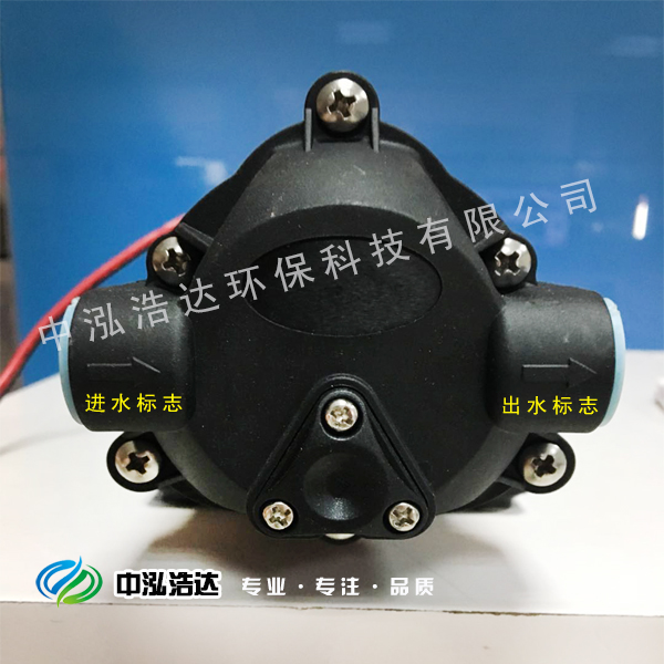 商用机售水机展申400G增压泵喇叭大流量隔膜水泵电机24V36v